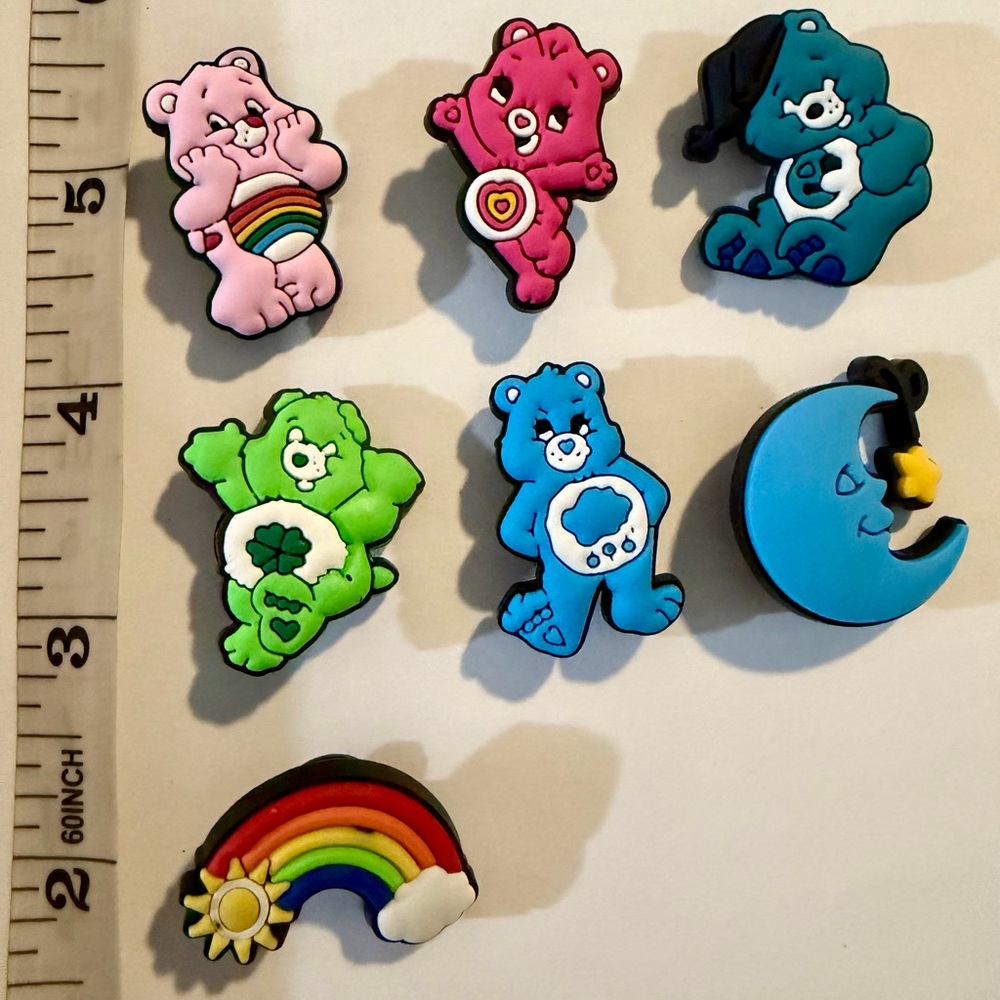 Care Bear Croc Charms Set NEW